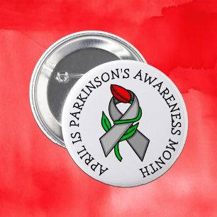 April är Parkinsons informationsmånad Knapp