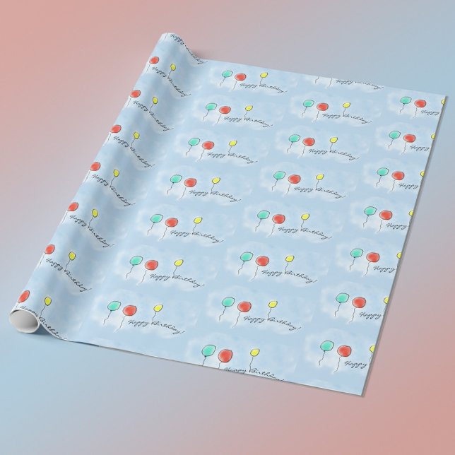 April Ballothday Wrapping Papper Presentpapper (Skapare uppladdad)