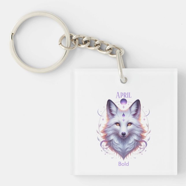 April Birth Month Spirit Animal Fox (Framsidan)