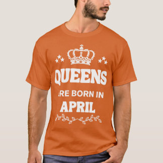 April Birthday 12 T Shirt
