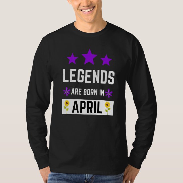 April Birthday citerar Essential T Shirt (Framsida)