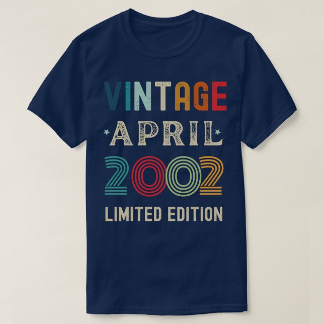April Birthday Gift 4 T Shirt (Design framsida)