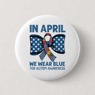 April Blue Outfit to Raise Autism Awareness and Su Knapp