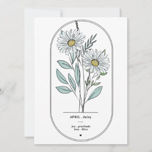 April Daisy Birkelappning
