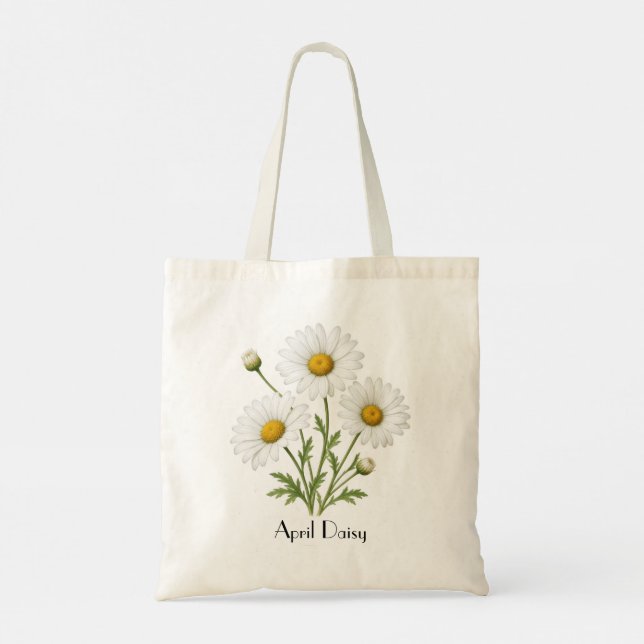 April Daisy Blommor  Tygkasse (Baksida)