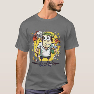 April-dåraktig dag ironisk t shirt