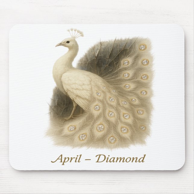 April - Diamond Peacock Musmatta (Framsidan)