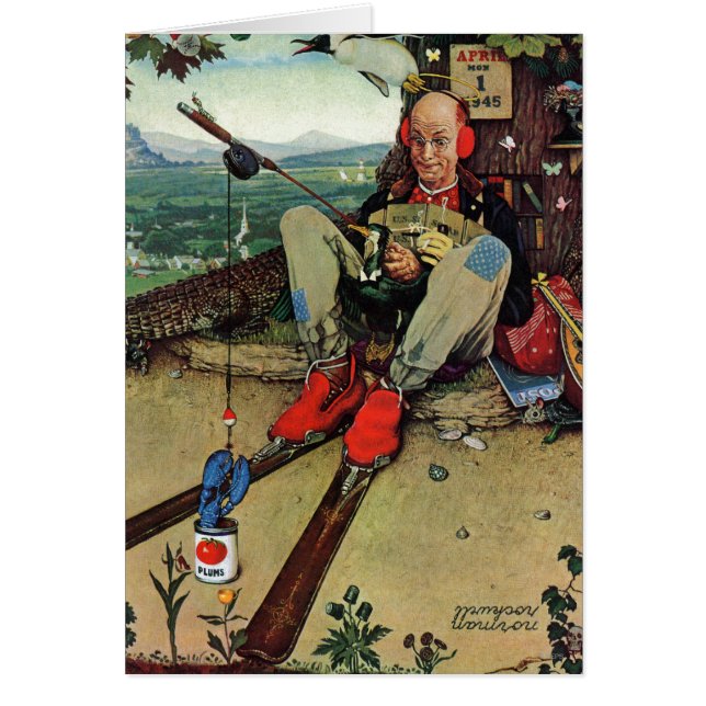 April dumbom, 1945 OBS kort (Framsidan)