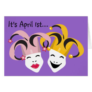 April dumbom kort för dag