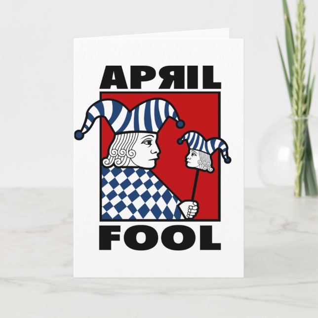 April dumbommar kort (Framsida)