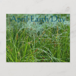 April Earth Day Vykort