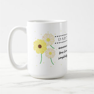 April Flower Mugg med blommor Meanings