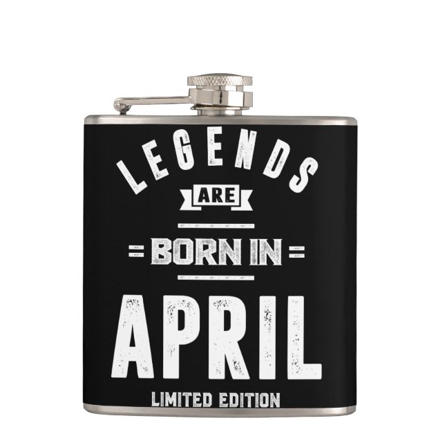 April födelsedag: "Gift-legender" föds i april Fickplunta (Framsidan)