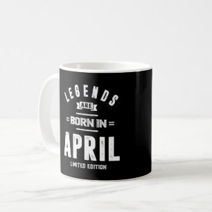 April födelsedag: "Gift-legender" föds i april Kaffemugg