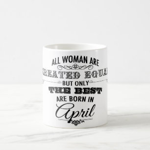 April födelsedagmugg kaffemugg