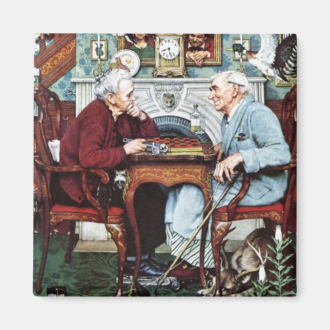 April Fool, 1943 Magnet (Framsidan)