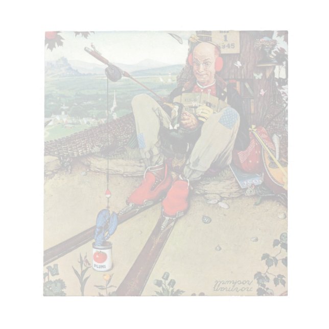 April Fool, 1945 Anteckningsblock (Framsida)