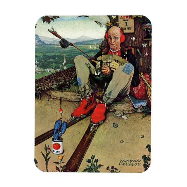 April Fool, 1945 Magnet (Vertikal)