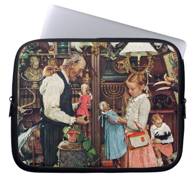 April Fool, 1948 Laptop Fodral (Framsidan)