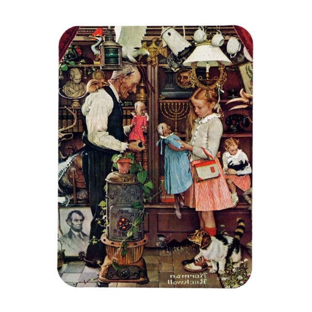 April Fool, 1948 Magnet (Vertikal)