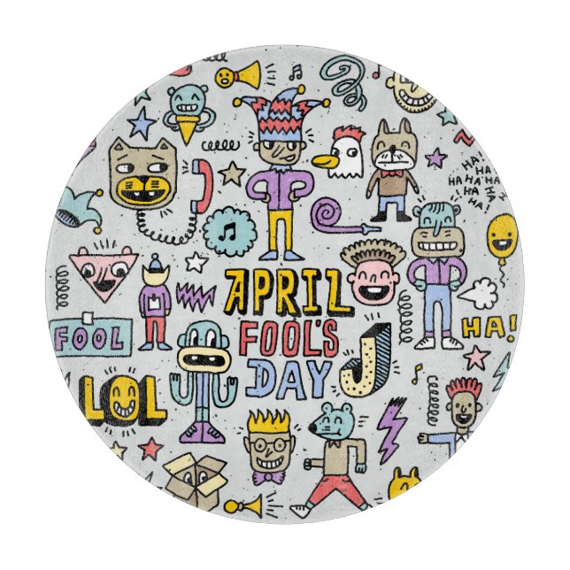 April Fools: Colorful Doodle Set. (Framsidan)