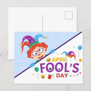April Fools dag Helg Vykort