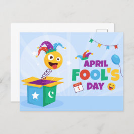 April Fools dag Helg Vykort