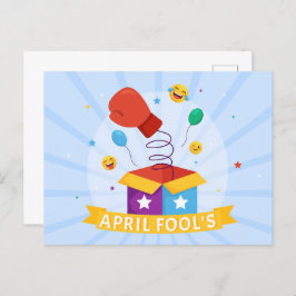 April Fools dag Helg Vykort