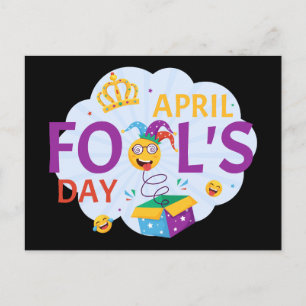 April Fools dag Helg Vykort