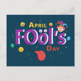 April Fools dag Helg Vykort