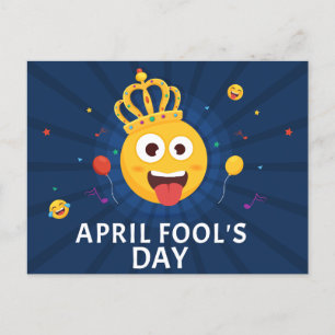 April Fools dag Helg Vykort