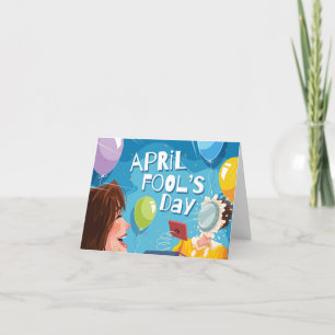 April Fools dag Helgkort