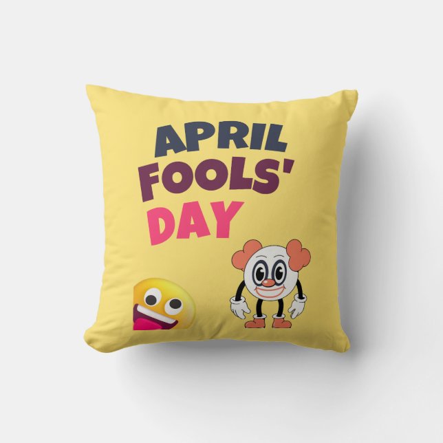 April Fools dag Kudde (Framsida)