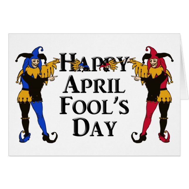 April Fools dag OBS Kort (Framsidan Horizontal)