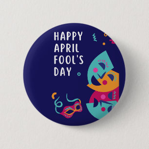 April Fools dag Papper Plate Knapp