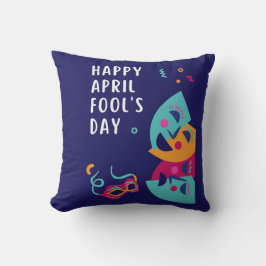 April Fools dag Papper Plate Kudde