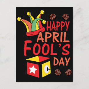 April Fools dag Vykort