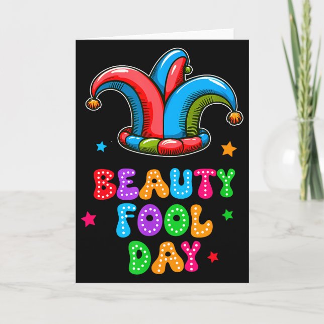 April Fool's Day Beauty Fool Day April 1st Prank J Kort (Framsida)