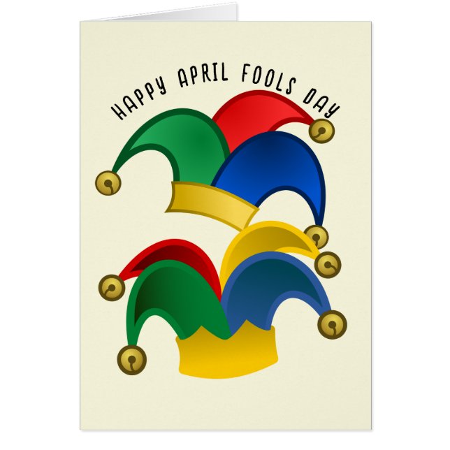April Fool's Day Card OBS Kort (Framsidan)
