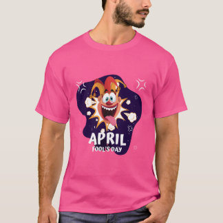 April Fool's Day Clown - Finny Rosa T-Shirt