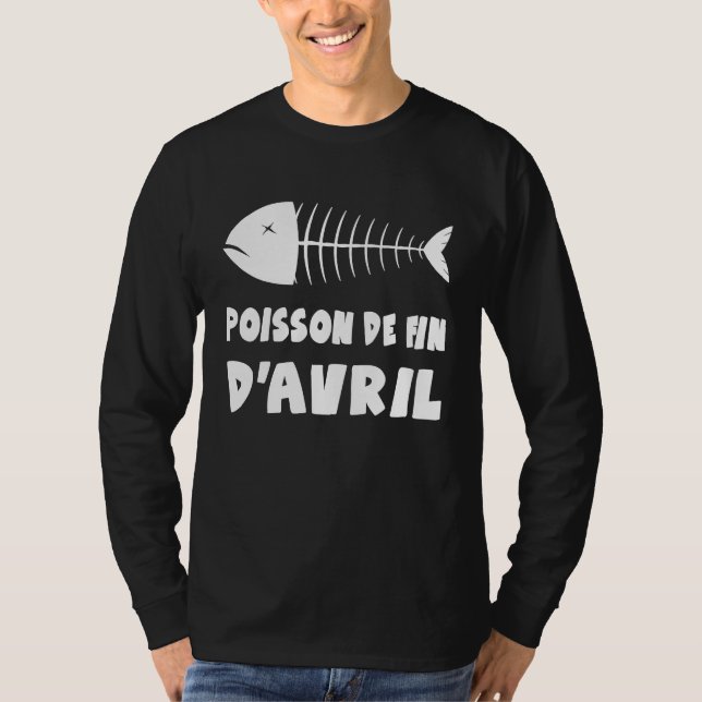 April Fool's Day, Fish's End Of April hoaxes Poiss T Shirt (Framsida)