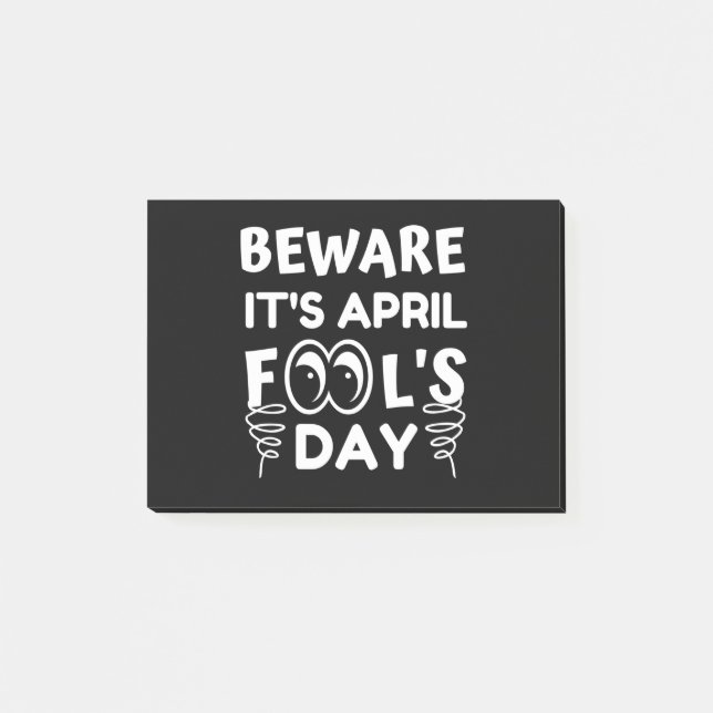 April Fool's Day Funny Post-it Block (Framsida)