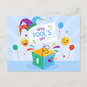 April Fools Day-Helgdag Helg Vykort