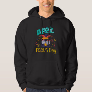 April Fools Day Joke 1:a Lycklig April Fools Dag 2 Hoodie