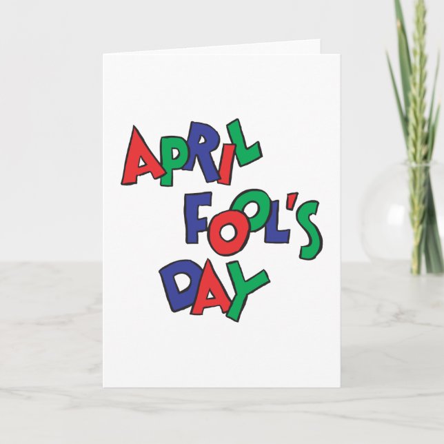 April Fools Day Kort (Framsida)