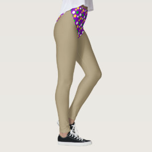 April Fools Day Leggings Polka Dot Grund