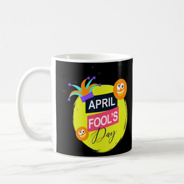 April Fool's Day Lurass 2 Kaffemugg (Vänster)