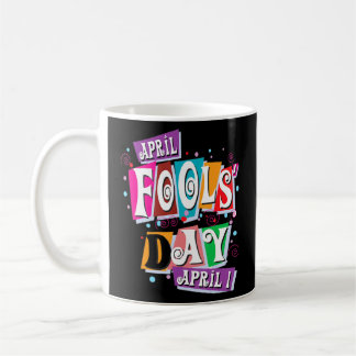 April Fools Day Lurass Kit 1 april Jokes Kids Ad Kaffemugg