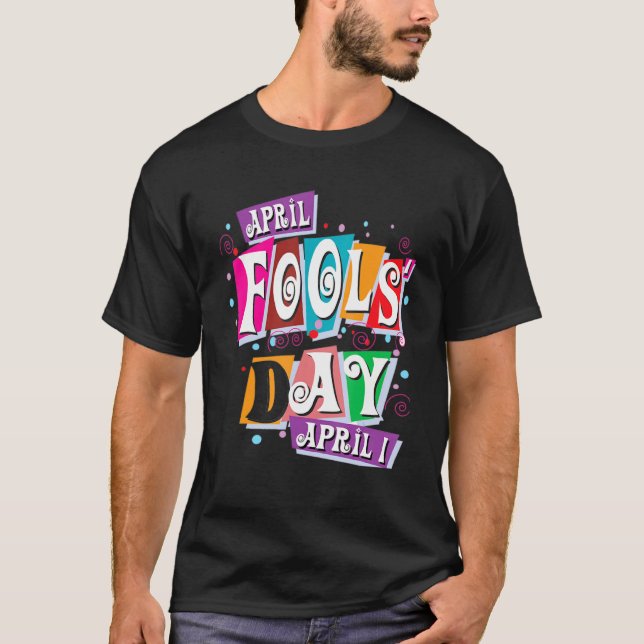 April Fools Day Lurass Kit 1 april Jokes Kids Ad T Shirt (Framsida)