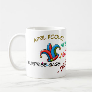April Fools Day Narrmössa Mugg Klassisk Mugg, 330